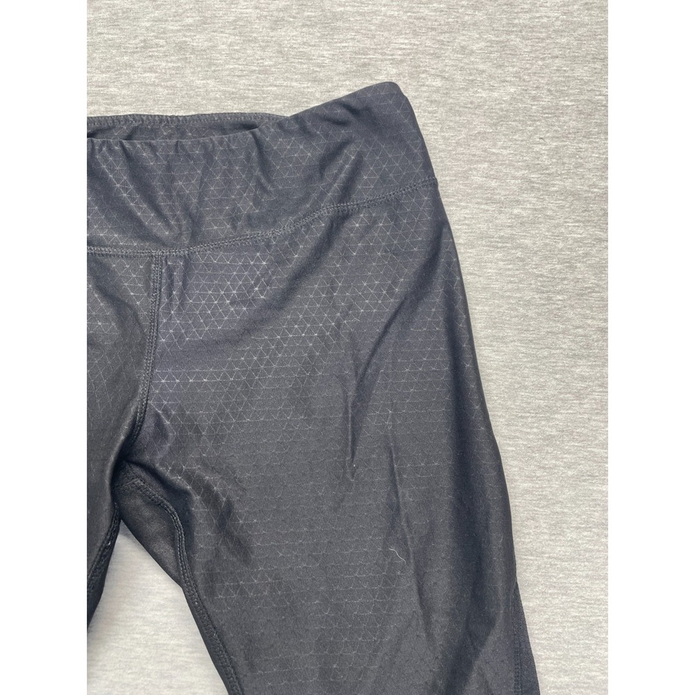 Kyodan Athletic Leggings Women Large Black Geometric Stretch Gym Training Yoga - Picture 3 of 16